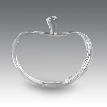 Optic Crystal Center Cut Apple