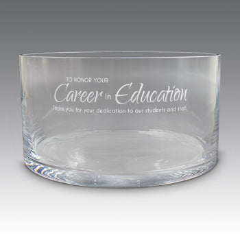 Large Crystal Recognition Bowl