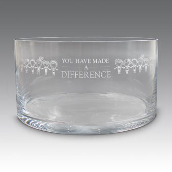 Large Crystal Recognition Bowl