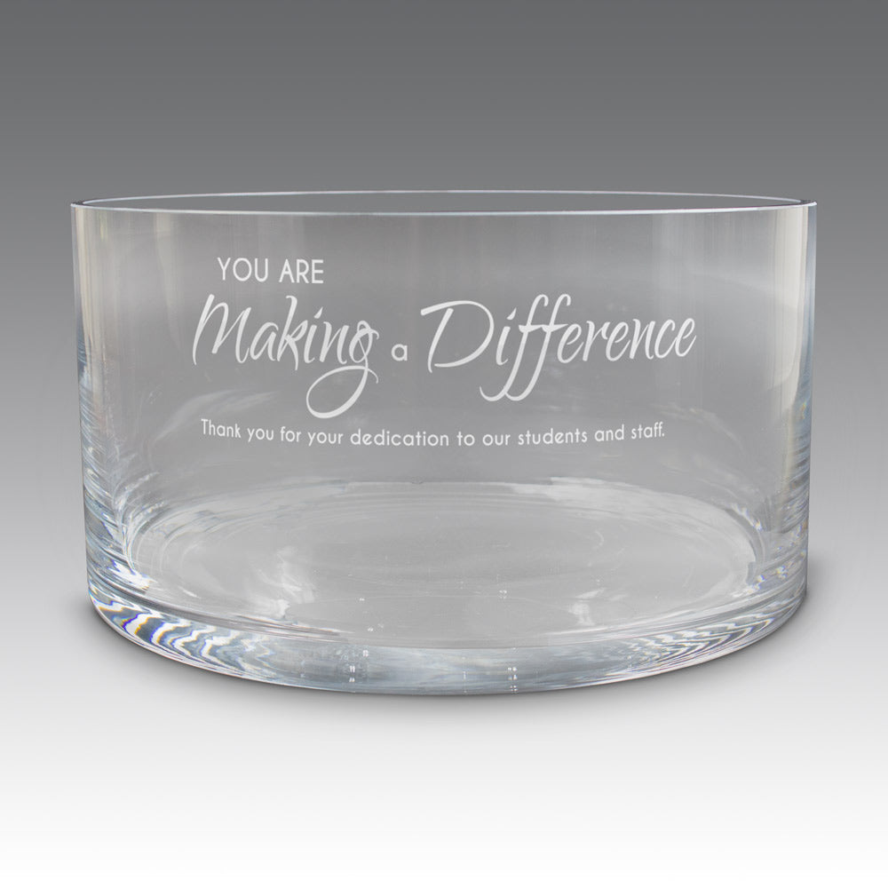 Large Crystal Recognition Bowl