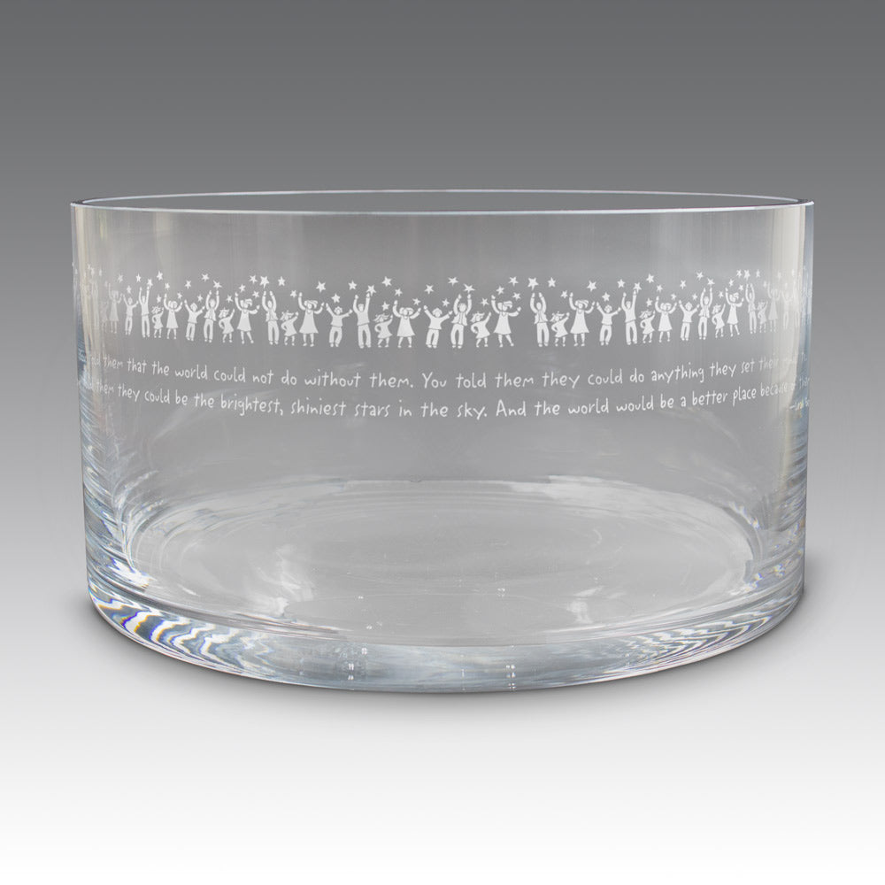 Large Crystal Recognition Bowl