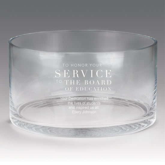 Large Crystal Recognition Bowl