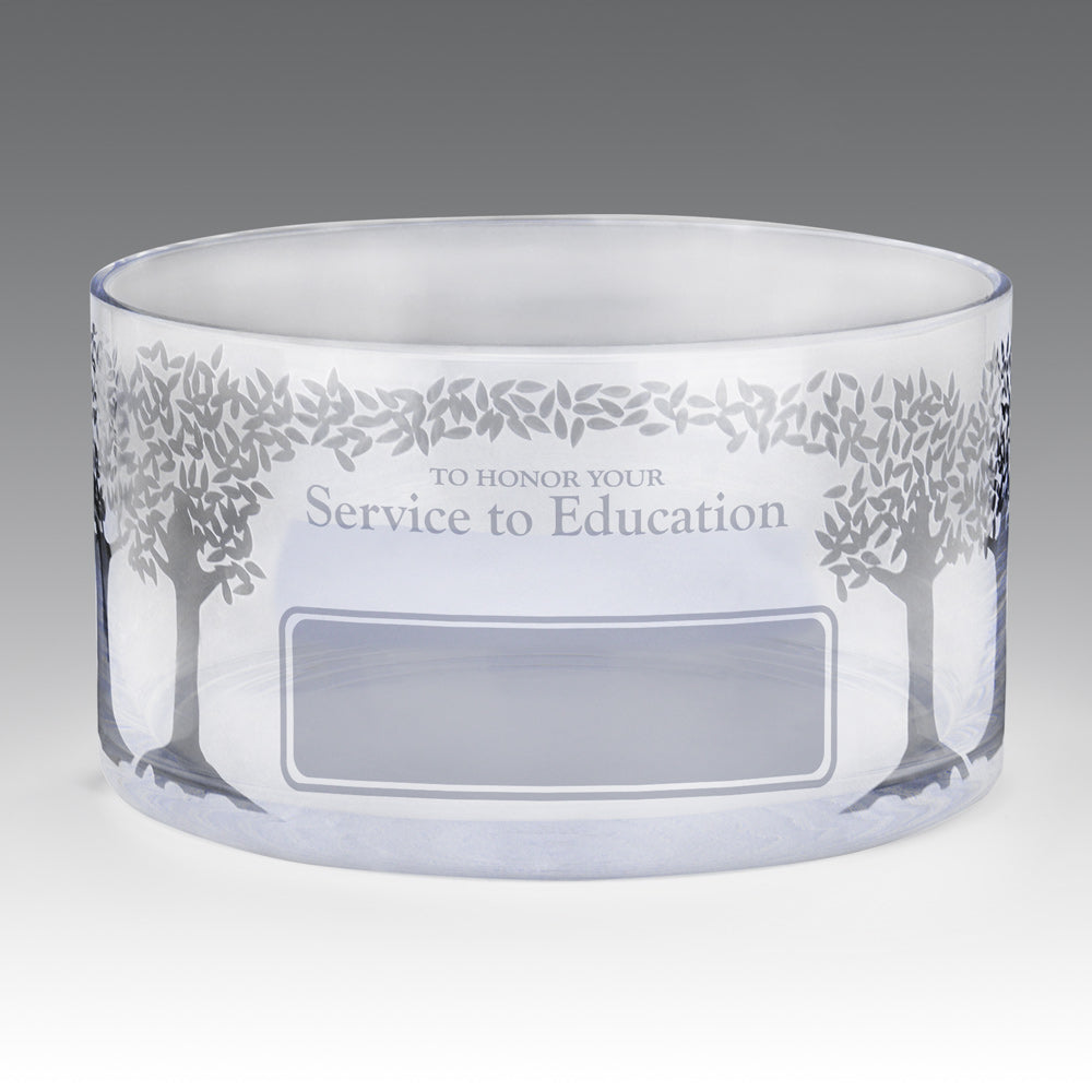 Large Crystal Recognition Bowl