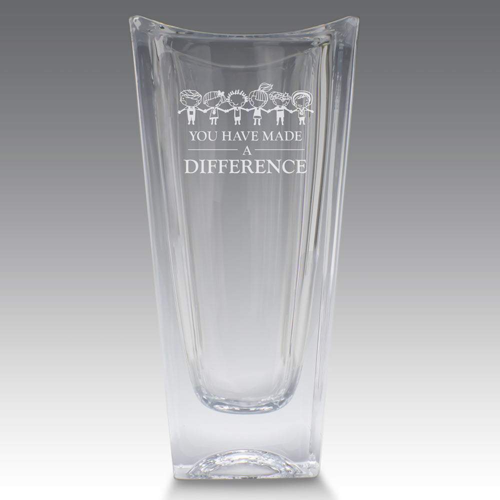 Lasting Impressions Optic Crystal Vase