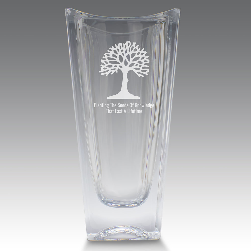 Lasting Impressions Optic Crystal Vase