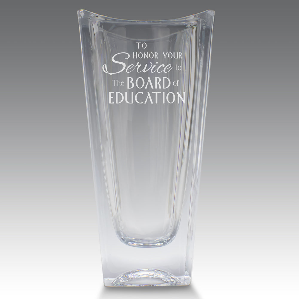 Lasting Impressions Optic Crystal Vase