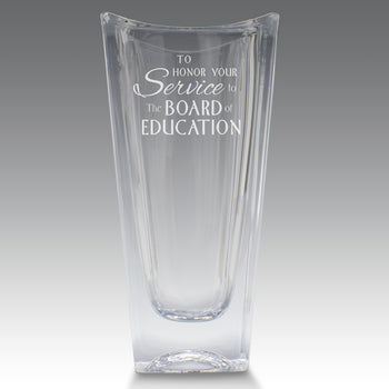 Lasting Impressions Optic Crystal Vase