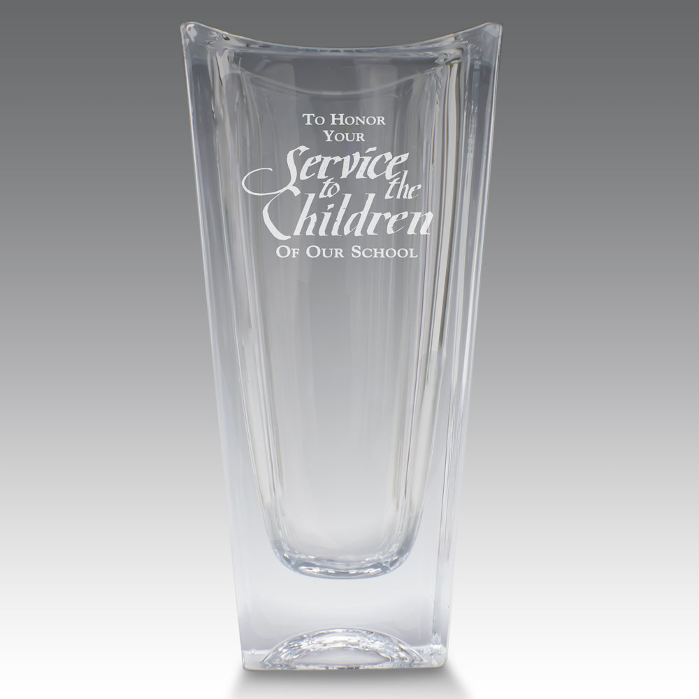 Lasting Impressions Optic Crystal Vase