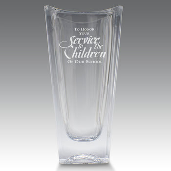 Lasting Impressions Optic Crystal Vase