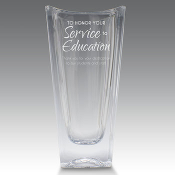 Lasting Impressions Optic Crystal Vase