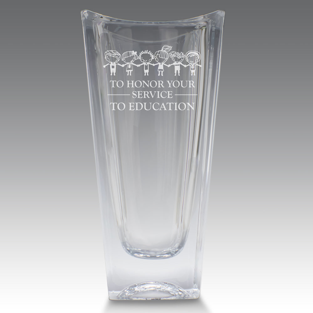 Lasting Impressions Optic Crystal Vase