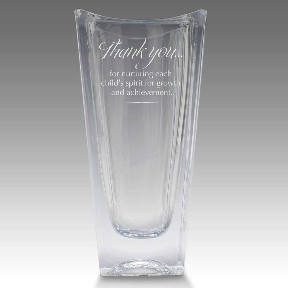 Lasting Impressions Optic Crystal Vase