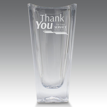 Lasting Impressions Optic Crystal Vase