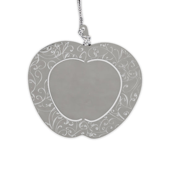 Stainless Steel Apple Ornament