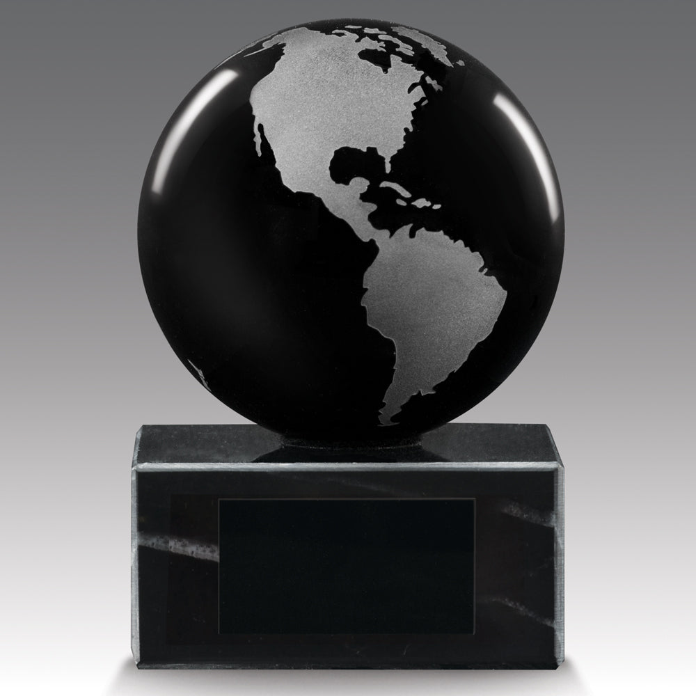 Crystal Globe Base Award