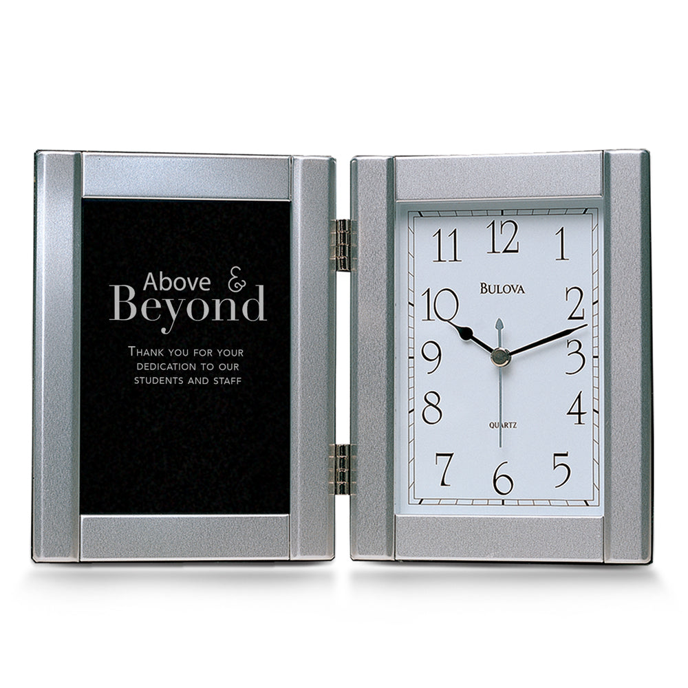 Bulova Framed Clock Award