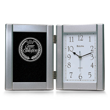 Bulova Framed Clock Award
