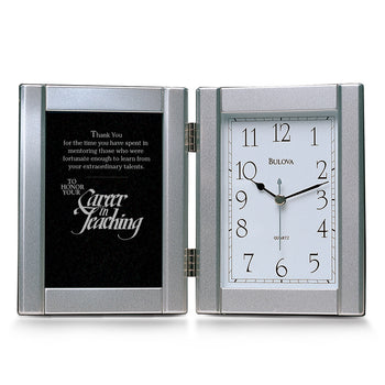Bulova Framed Clock Award