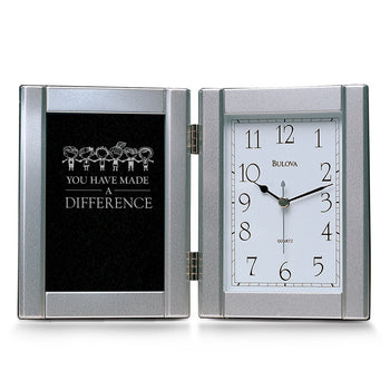 Bulova Framed Clock Award