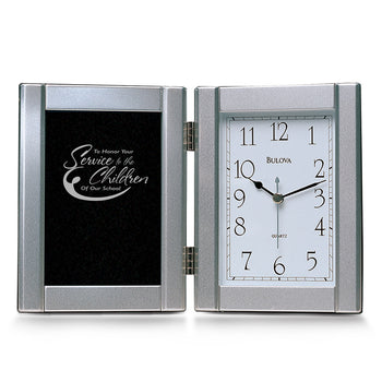Bulova Framed Clock Award