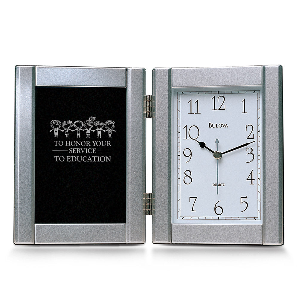 Bulova Framed Clock Award