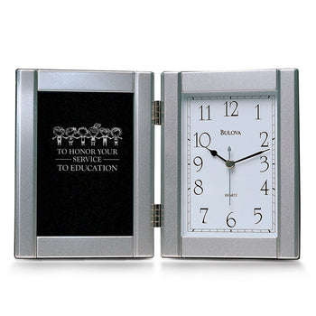 Bulova Framed Clock Award