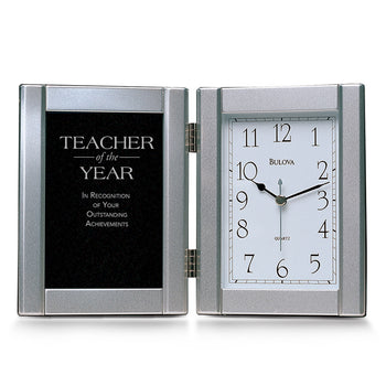 Bulova Framed Clock Award