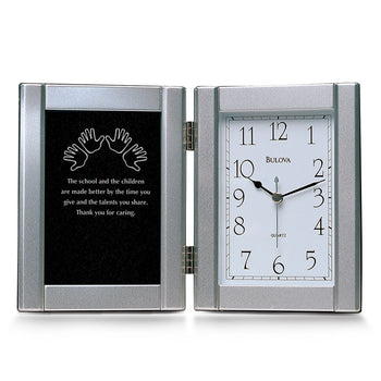 Bulova Framed Clock Award