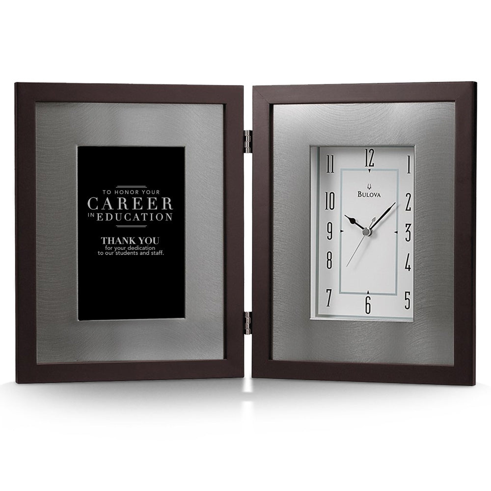 Bulova Large Framed Clock
