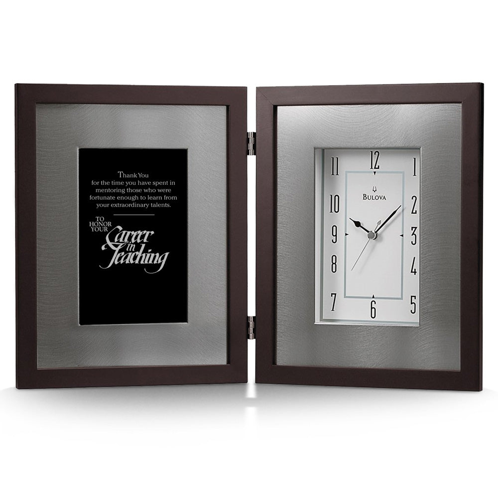 Bulova Large Framed Clock