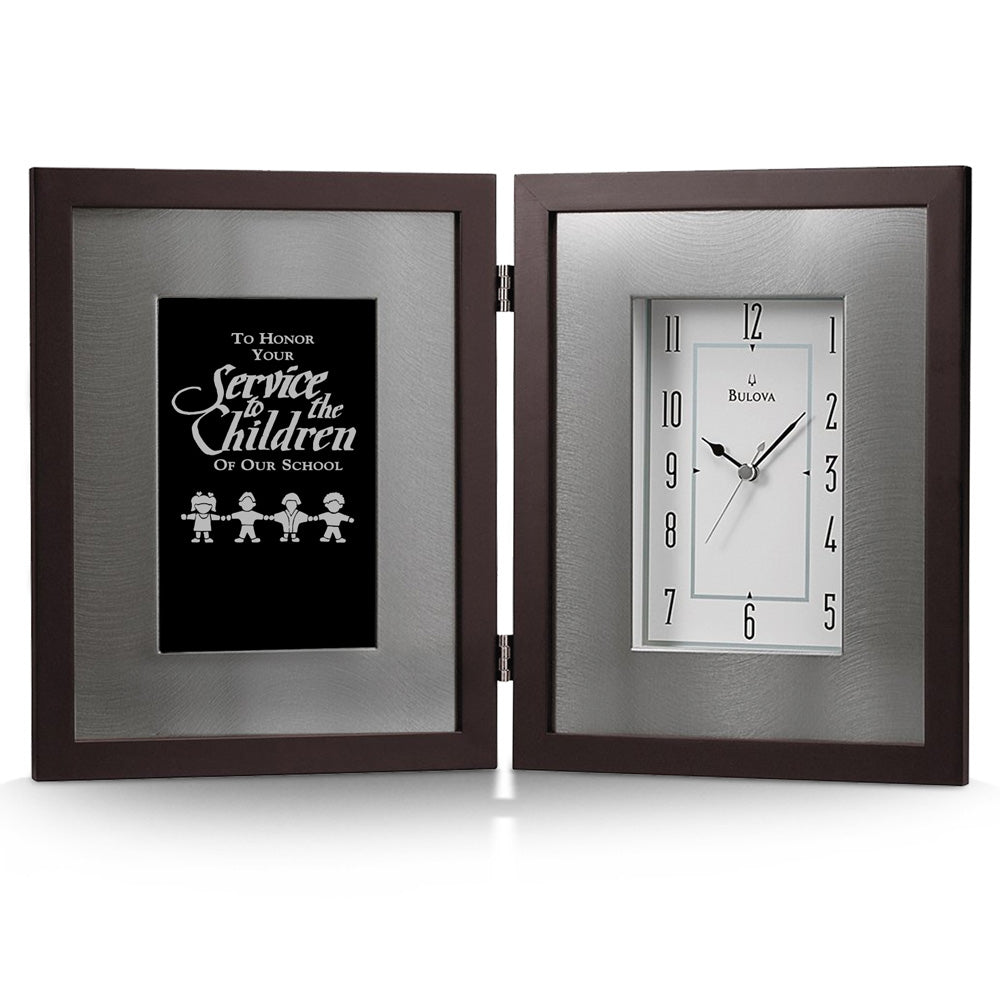 Bulova Large Framed Clock