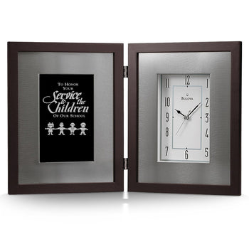 Bulova Large Framed Clock