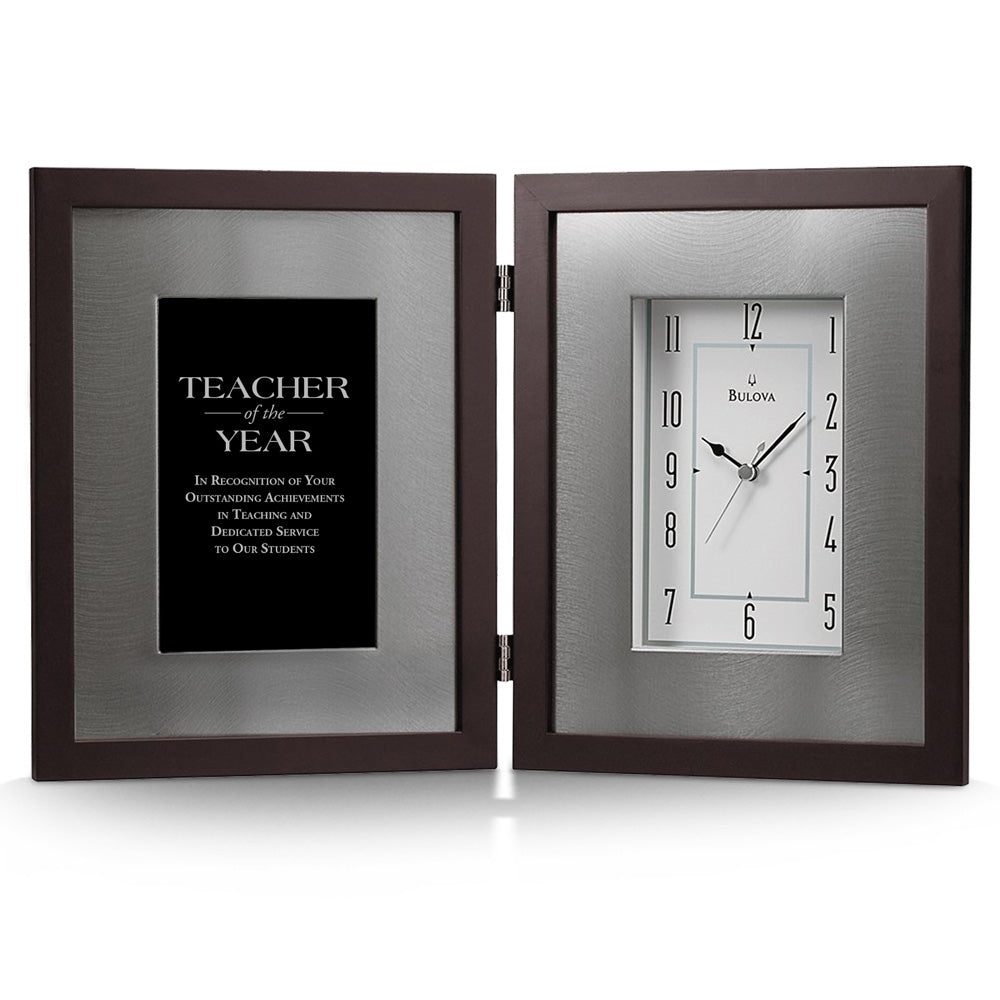 Bulova Large Framed Clock