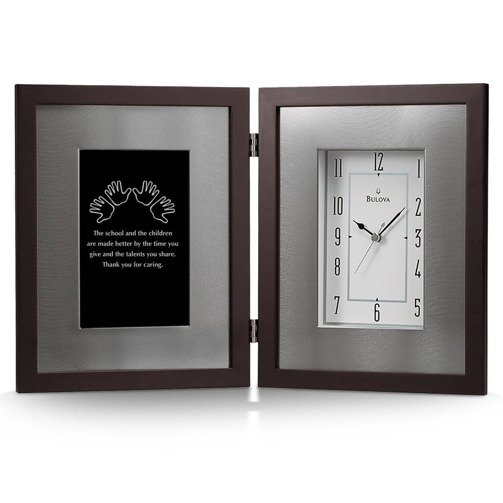 Bulova Large Framed Clock