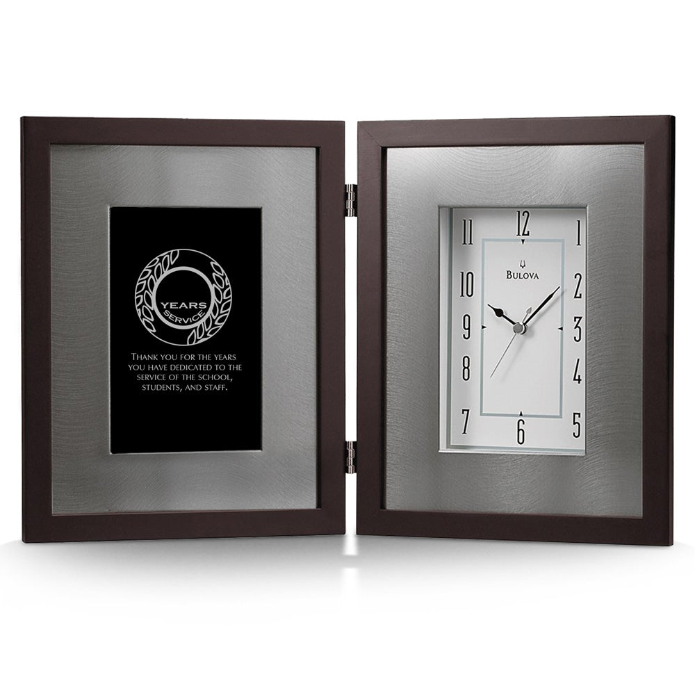 Bulova Large Framed Clock