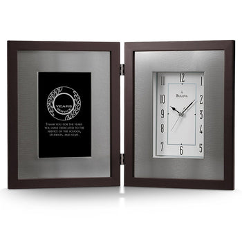 Bulova Large Framed Clock