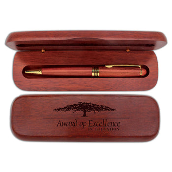Rosewood Pen Case Set