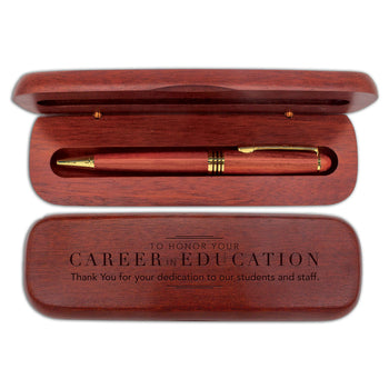 Rosewood Pen Case Set