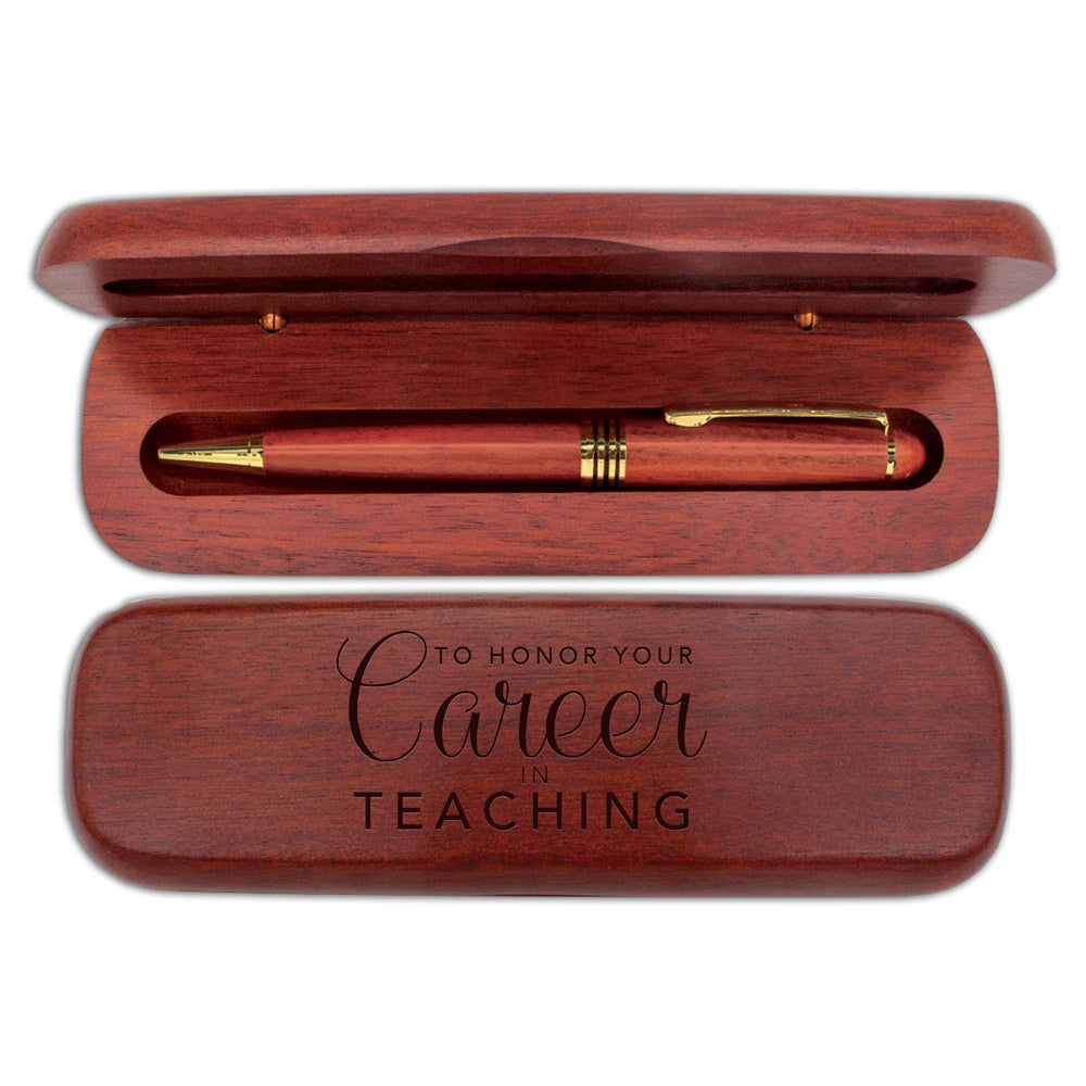 Rosewood Pen Case Set