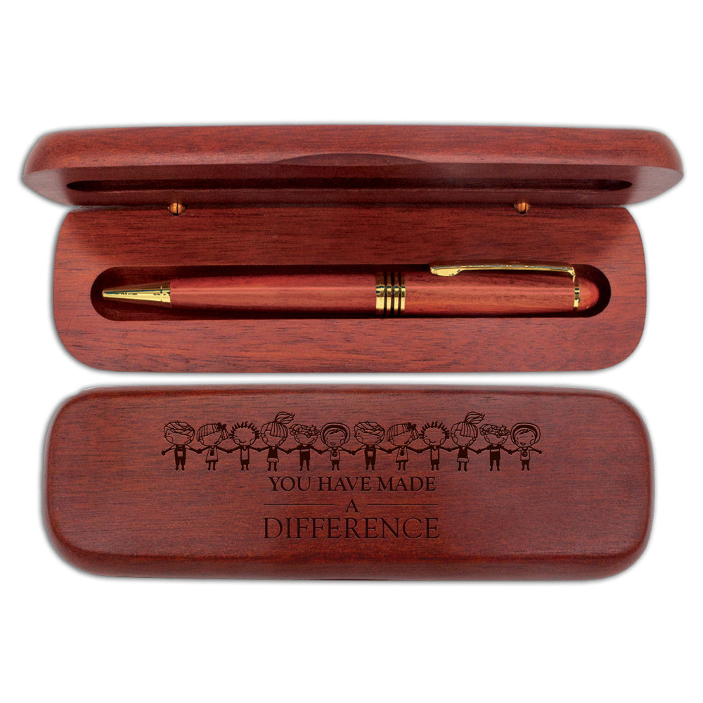 Rosewood Pen Case Set
