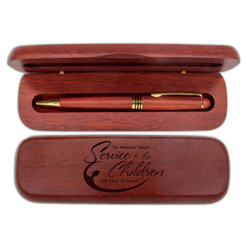 Rosewood Pen Case Set