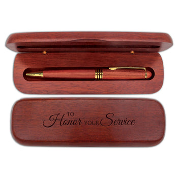 Rosewood Pen Case Set