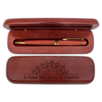 Rosewood Pen Case Set