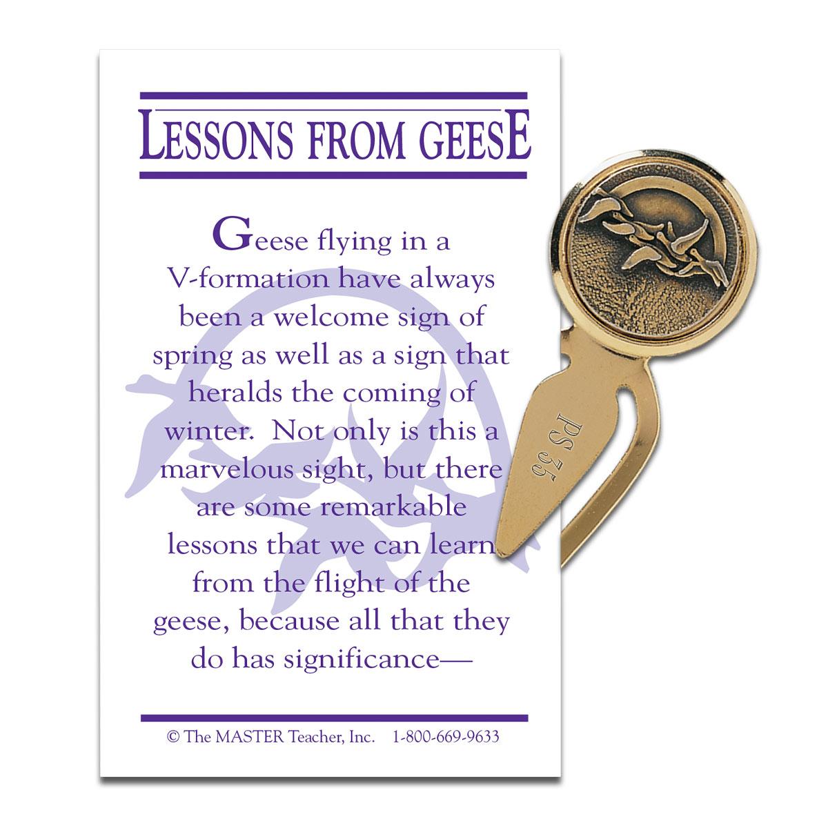 Lessons from Geese Bookmark