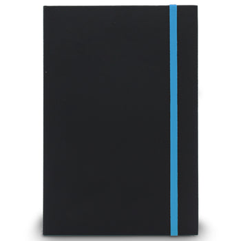 Custom Matte Black Hardbound Journal