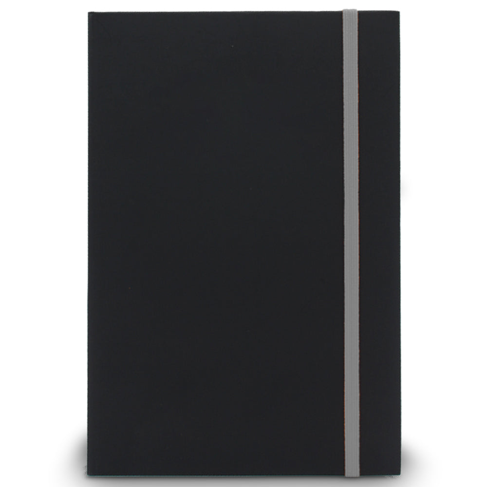 Custom Matte Black Hardbound Journal