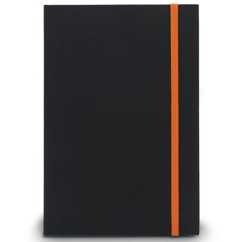 Custom Matte Black Hardbound Journal