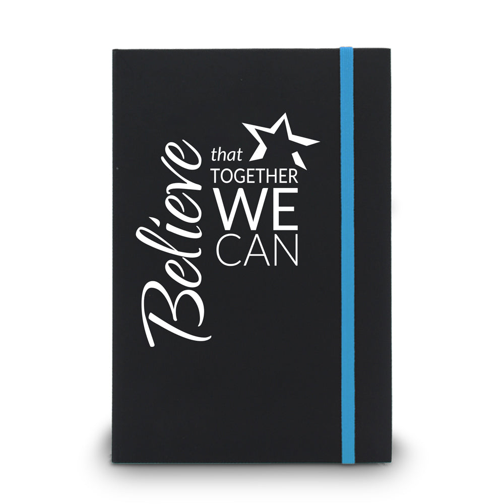 Believe Matte Black Hardbound Journal