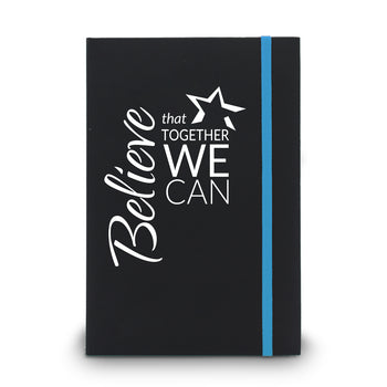 Believe Matte Black Hardbound Journal