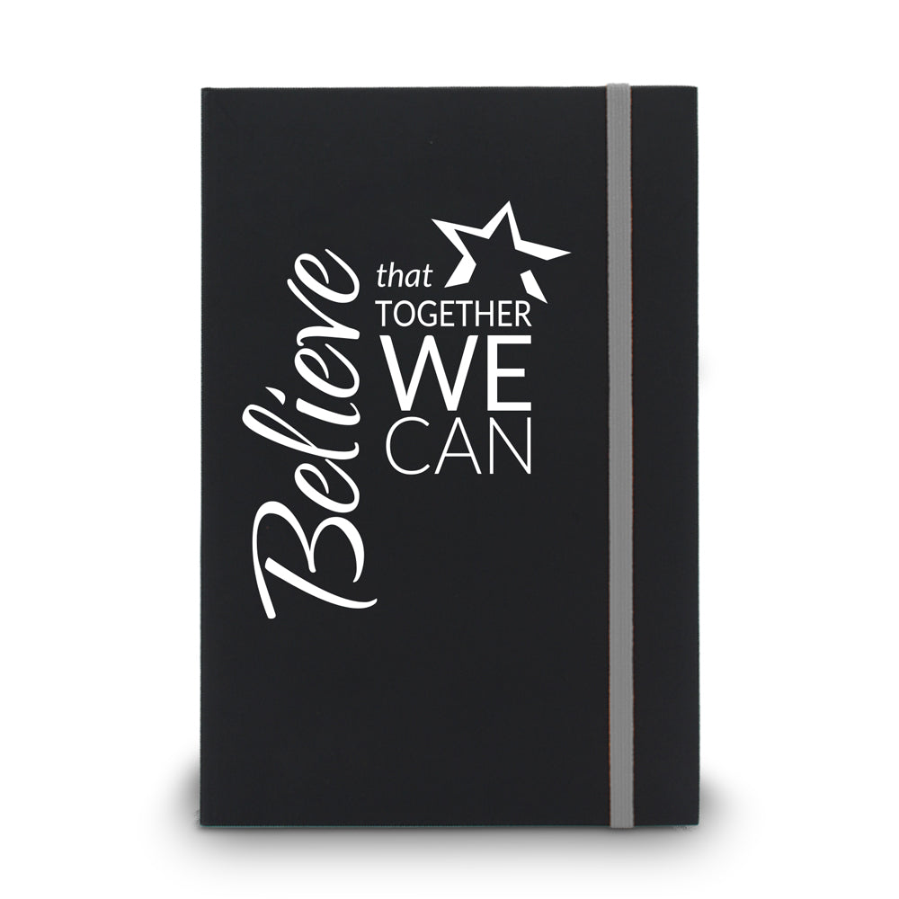 Believe Matte Black Hardbound Journal